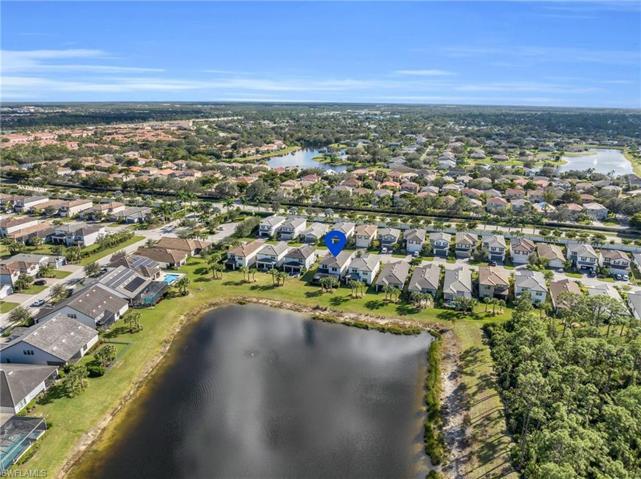 Rear Areial Lake View