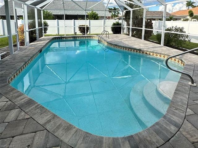 Pool has an electric heater
