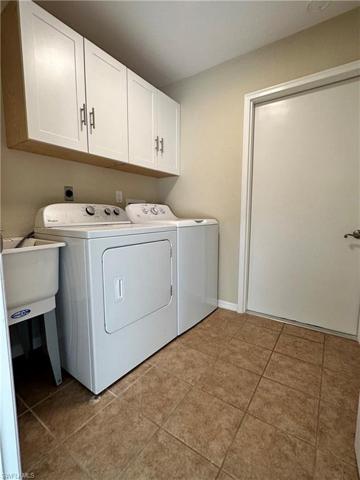 Spacious Laundry Room with Utility Sink