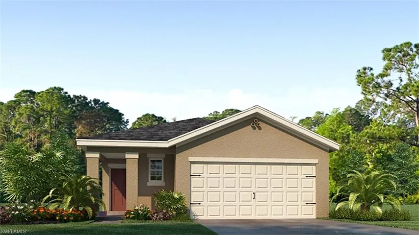View of ranch-style home