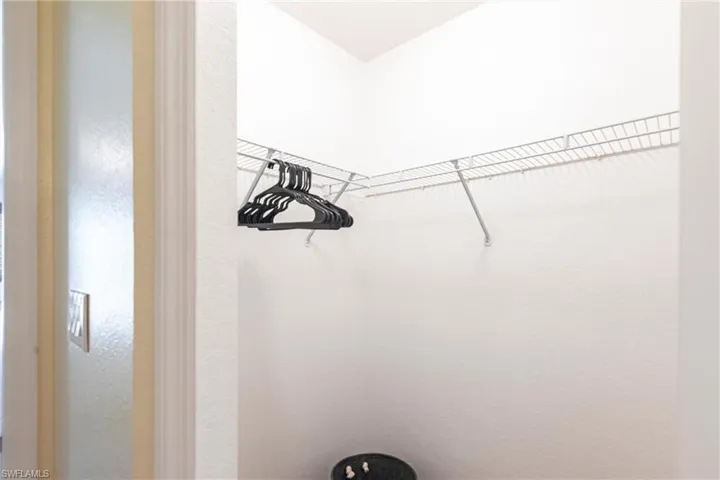 View of spacious closet