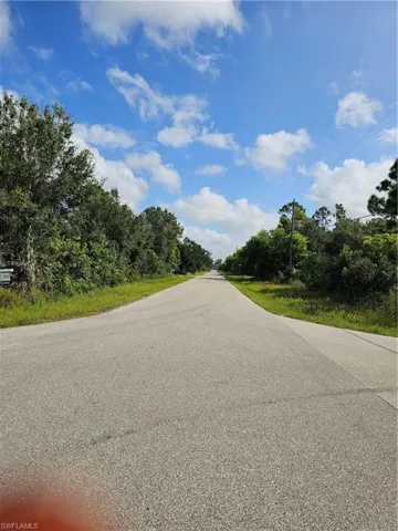 View of asphalt road