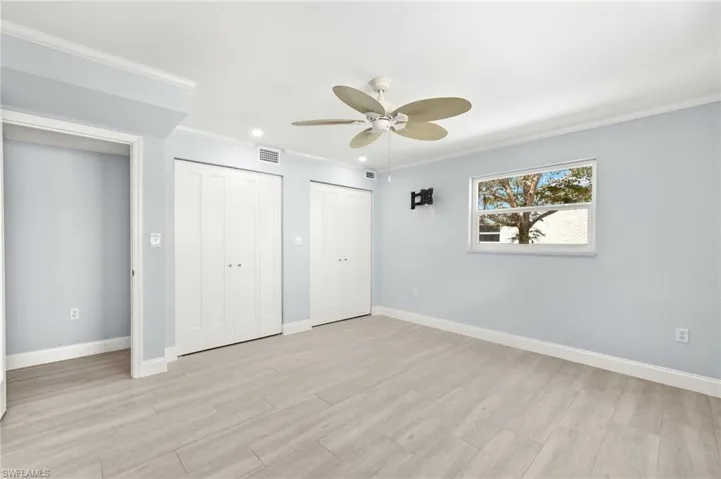 View of primary bedroom,