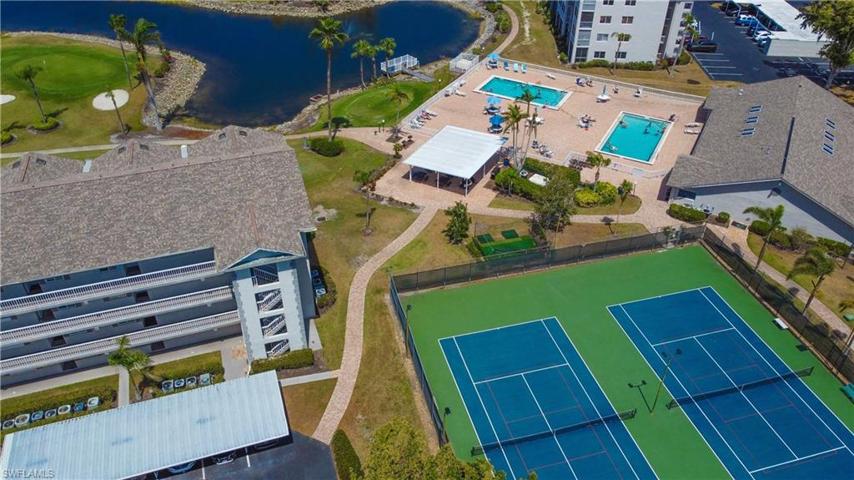 St. Andrews is adjacent to the clubhouse and so many amenities. Pickleball or Tennis? Golf anyone? Swimming, bocce, fishing, shuffleboard are all close by.