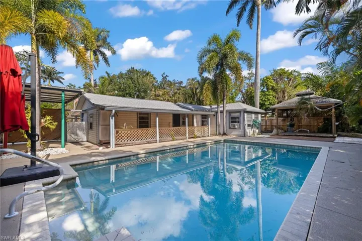 Pool and Guest Home.