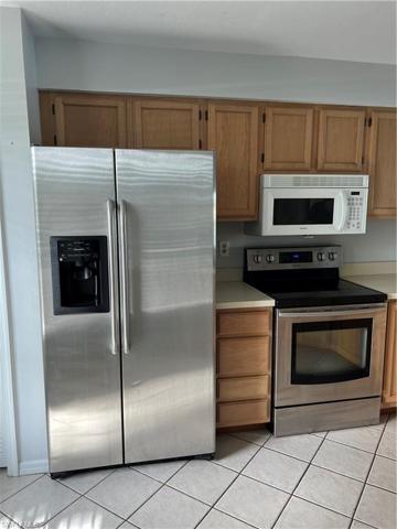 tiled kitchen