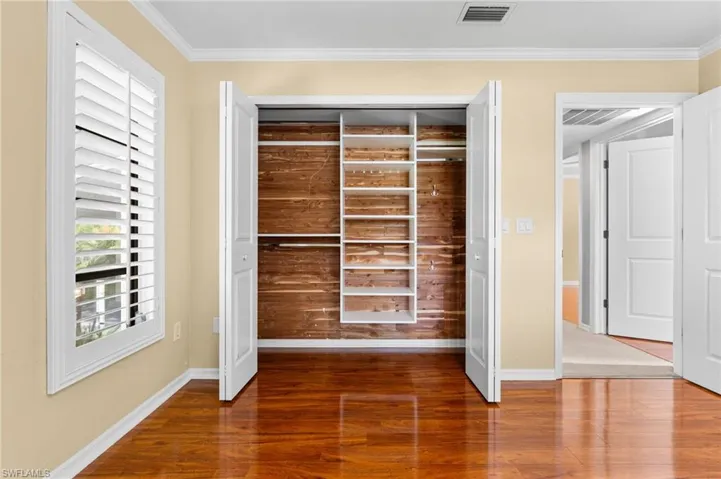 View of closet
