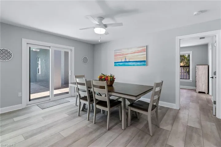 Dining Room with Entertaining Options.