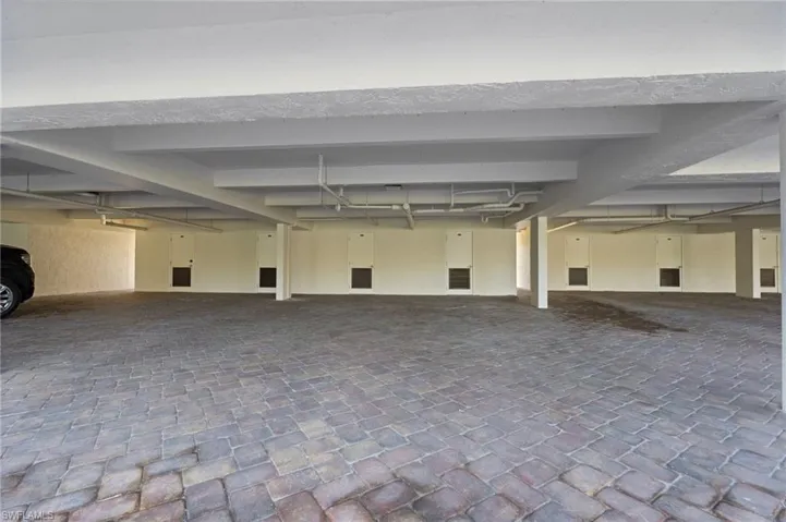 View of parking garage