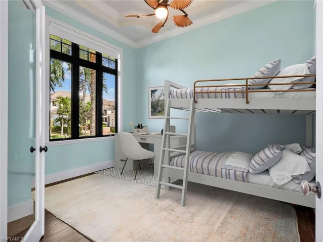 Virtually staged kids room