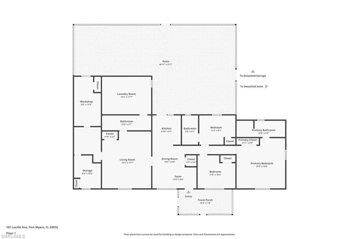 View of room layout