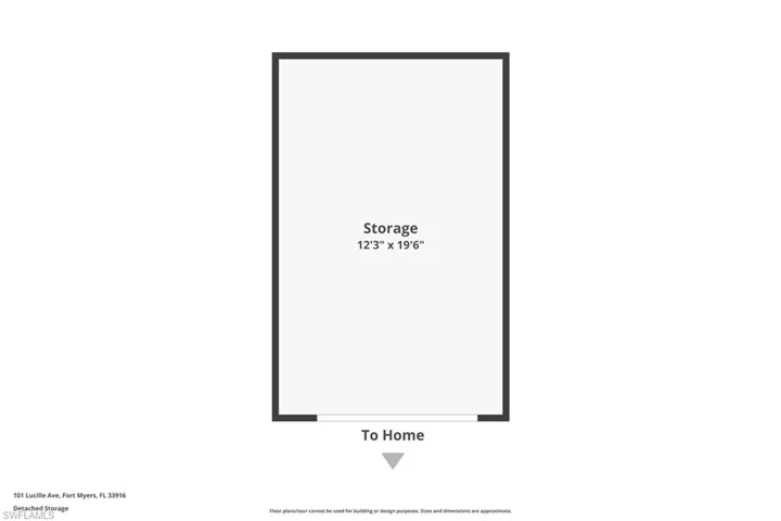 View of floor plan / room layout