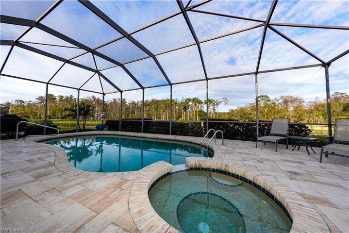 Custom heated pool and spa