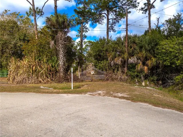 View of asphalt street