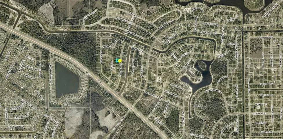 Aerial Map. Illustrating the property's geographic situation and surrounding infrastructure