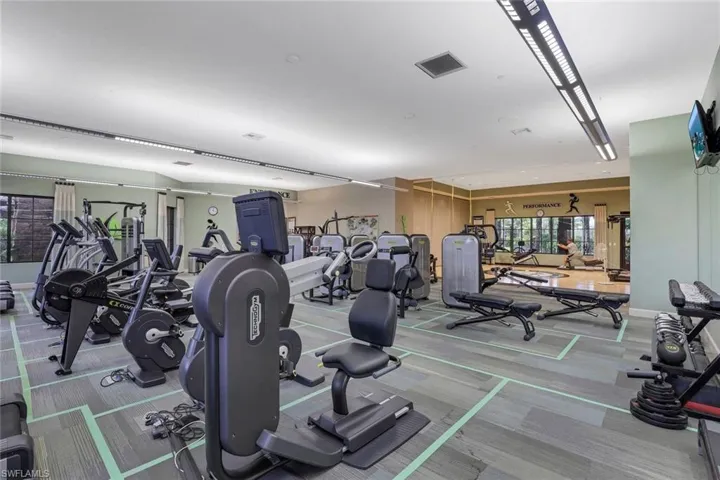 community exercise room