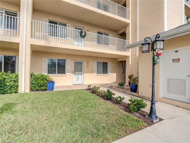 Covered Ground Floor Entry!
