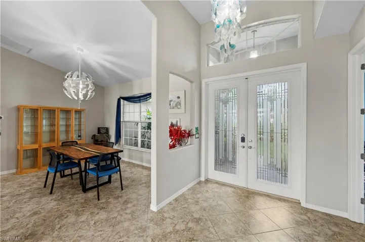 Front Entry and Dining Area