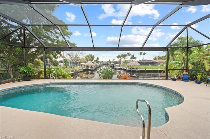 Pool with a Southern View down the Hudson Canal