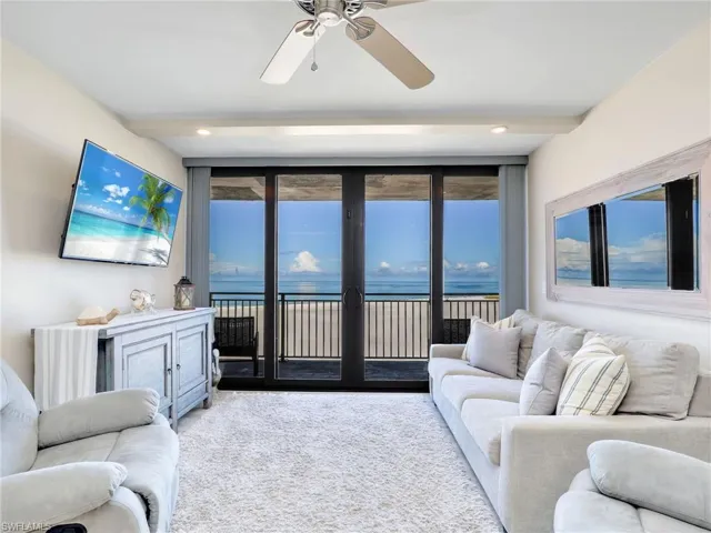 Gulf View from Living Room