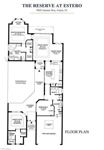 Courtyard Floorplan