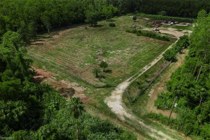Bird's eye view featuring a rural view