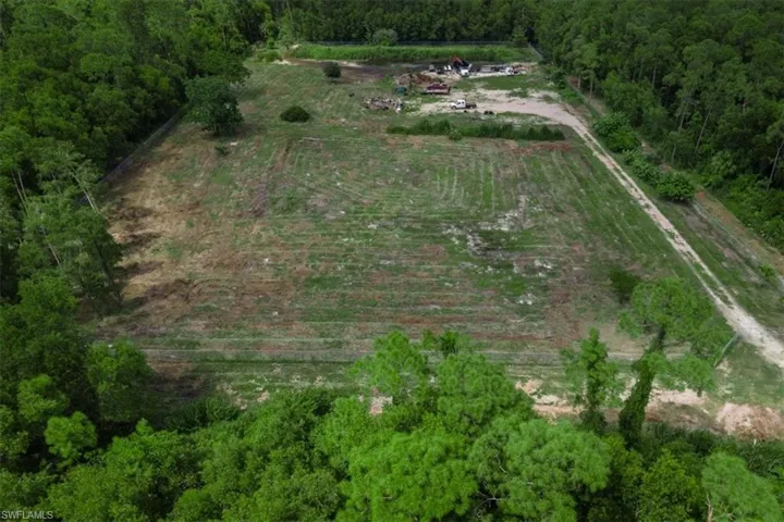 Bird's eye view featuring a rural view