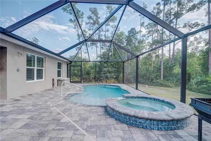 Pool with Hot Tub Gas heated