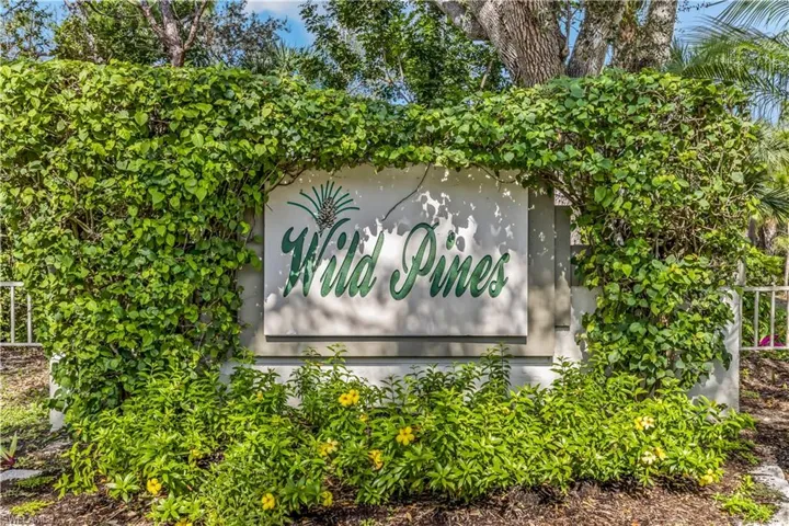 Entry to Wild Pines Community