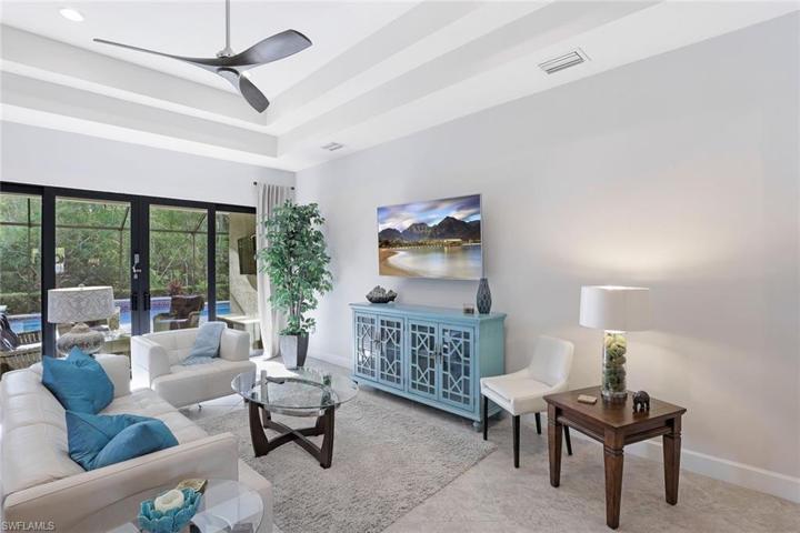 Great room is perfect for relaxing with family and friends.