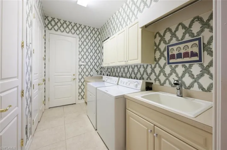 Laundry Room with access to the garage
