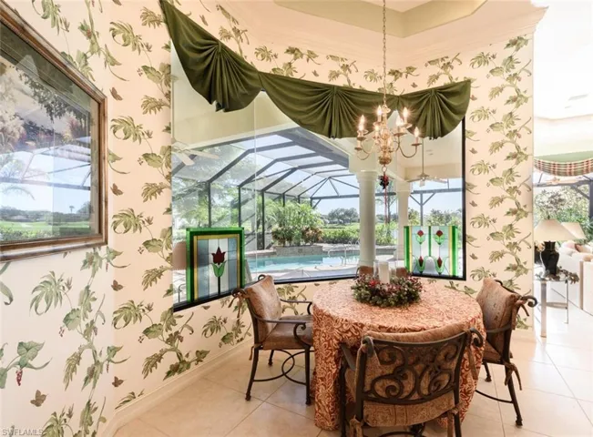 Eat-in kitchen with a view
