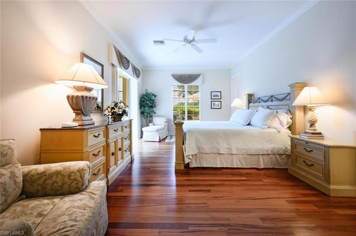 Lots of Natural Light filtering through to the large Master Bedroom Area