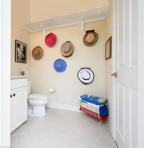 Half Bath with pool and master bedroom access