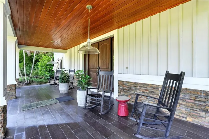 View of porch