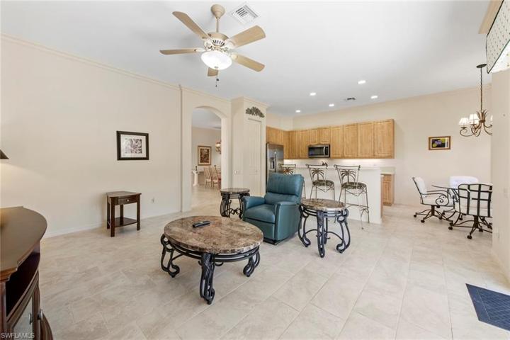 View from outside corner of family room