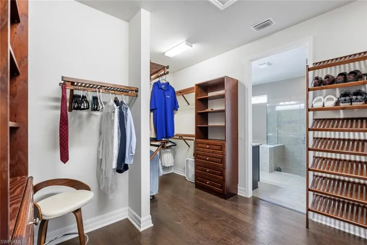 Primary Suite custom closet