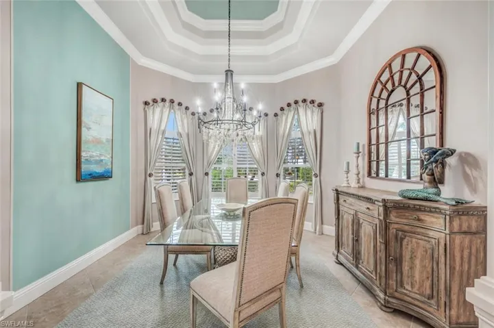 Formal dining.