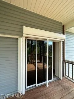 Back Porch entry