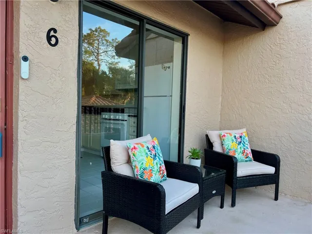 From Door Entrance with Small Patio