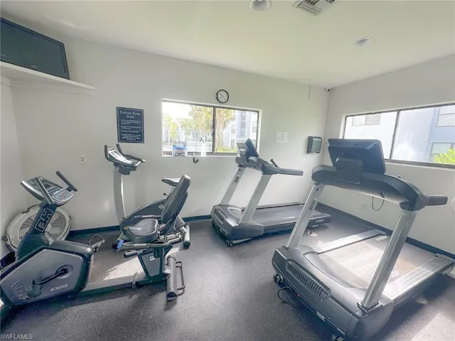View of gym