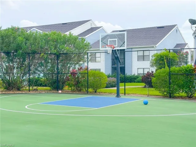 View of basketball court featuring community basketball court