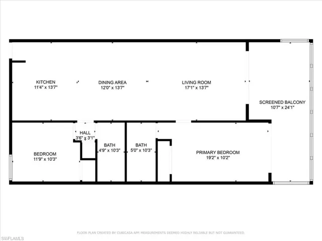 100 Estero BLVD #633_Property floor plan