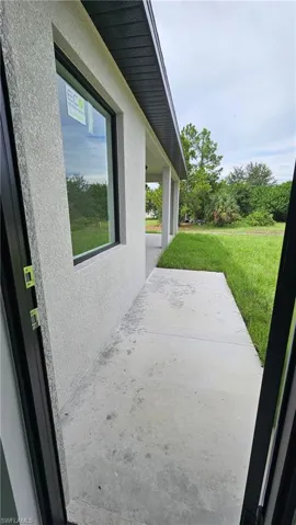 View of patio