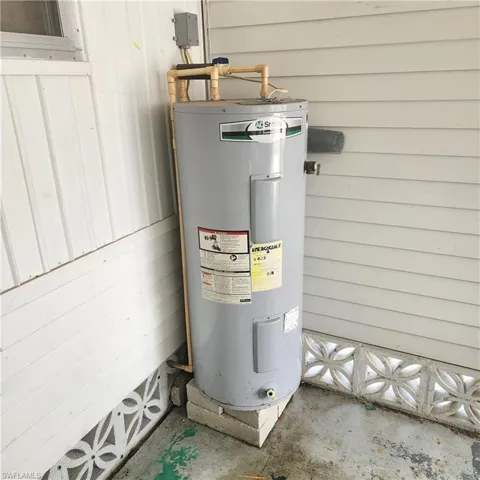 Hot Water Tank In Carport
