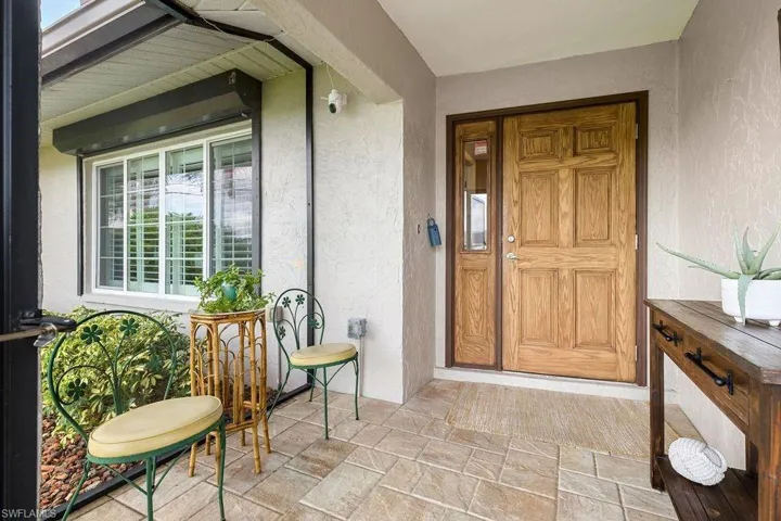 View of property entrance