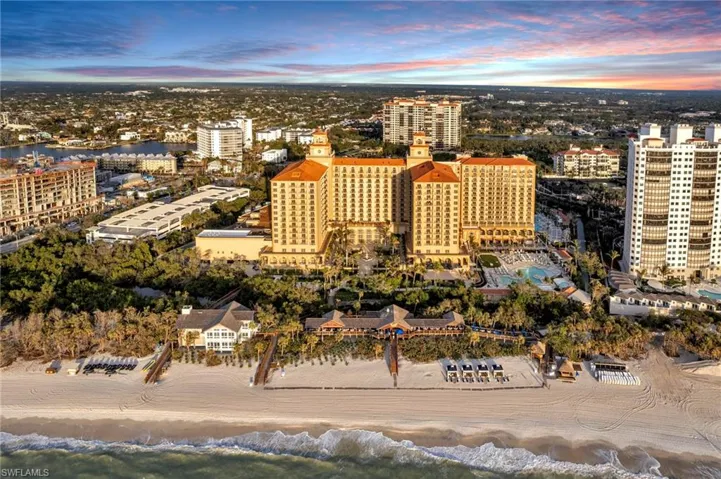 The Ritz Carlton at Vanderbilt Beach.  1 mile from home.