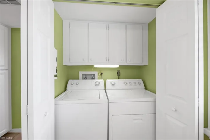 Laundry in Kitchen