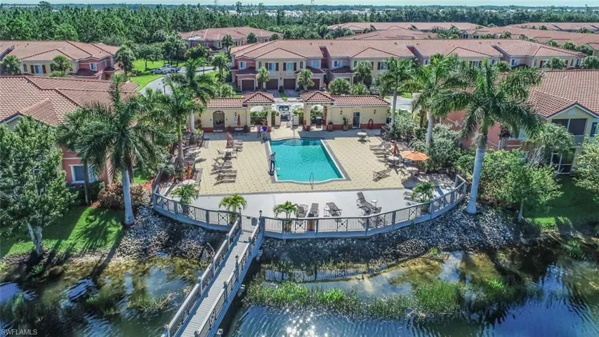 Community Pool and Walking Bridge