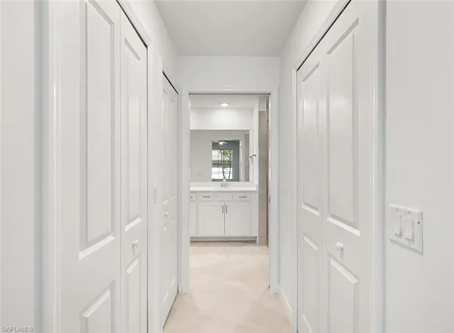 Hall and closets